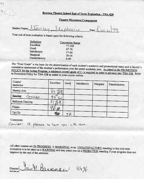 Dec 6-99 Report Card - Pg 2.bmp (1357242 bytes)